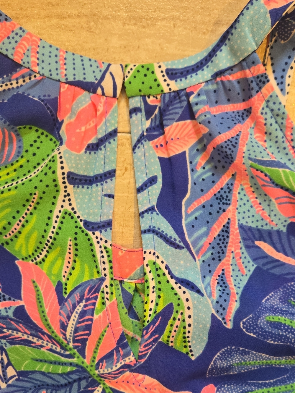Lilly Pulitzer Pamelyn "Beleaf in Yourself" Halter Dress - Picture 9 of 13